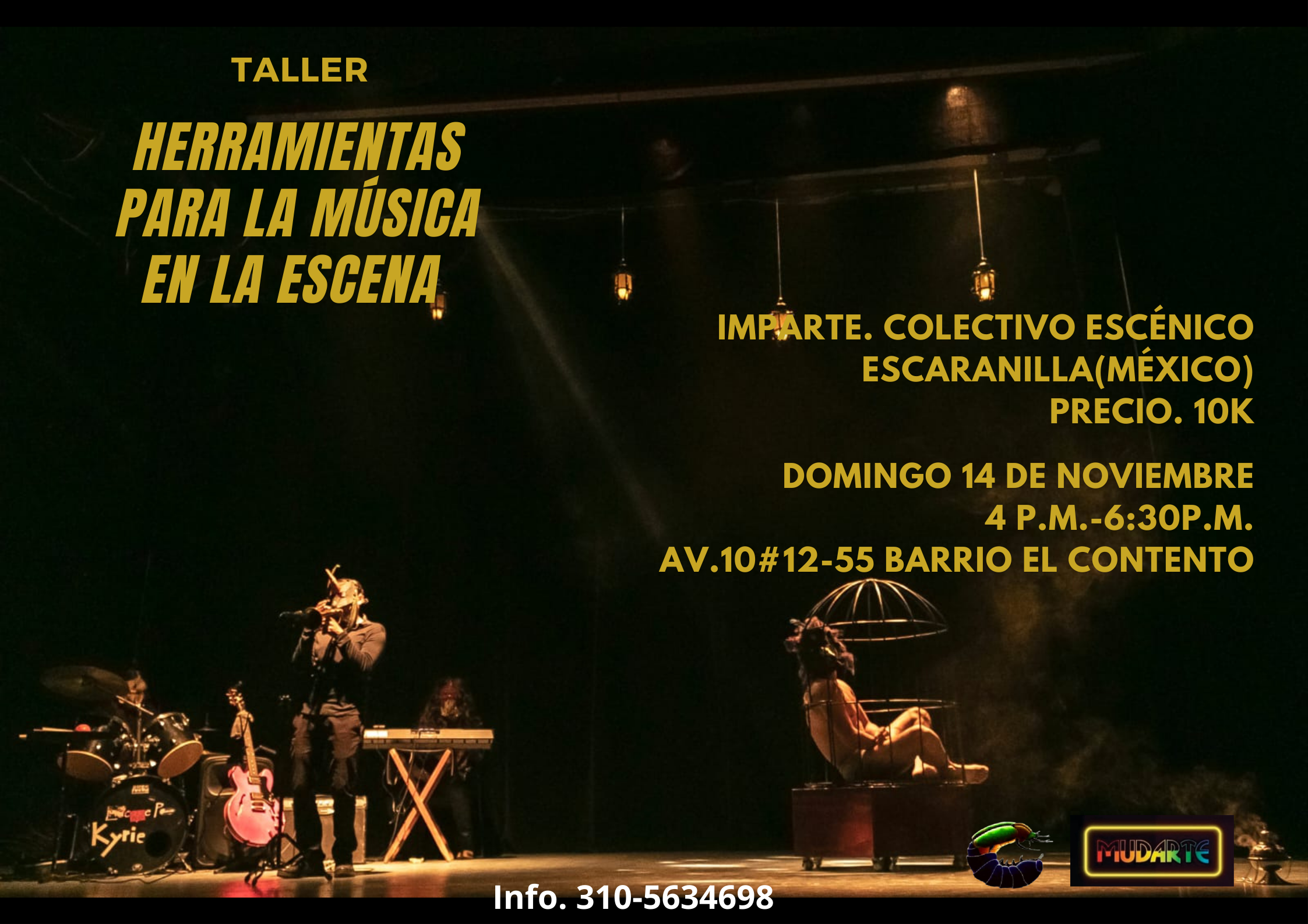 TALLER. Herramientas para la música en la escena